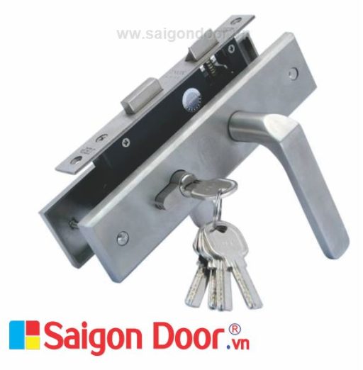 KHÓA CỬA CỐT DÀI VT01. Khóa cửa cốt dài VT01.
