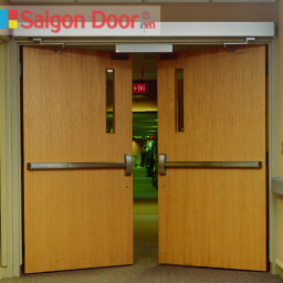 CỬA GỖ CHỐNG CHÁY GCC-P3G2