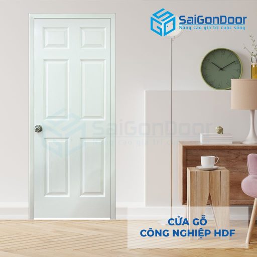 Cửa gỗ công nghiệp HDF 6A C1 4