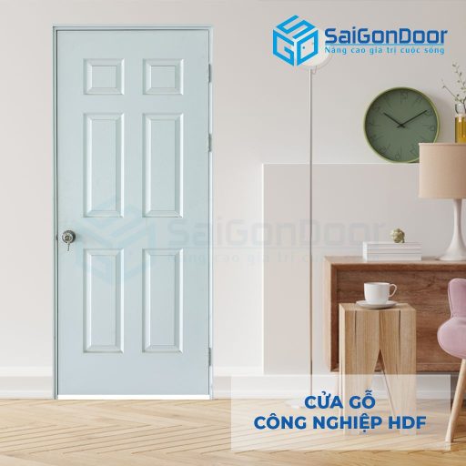 Cửa gỗ công nghiệp HDF 6A C1