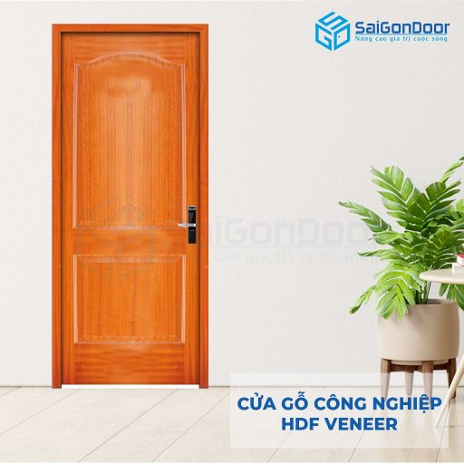 Cửa gỗ công nghiệp HDF Veneer 2A-xoan dao (5)