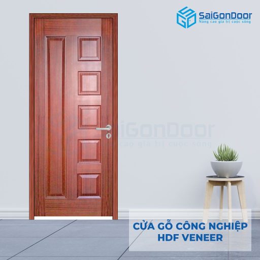 Cửa gỗ công nghiệp HDF Veneer 6B-cam xe (3)