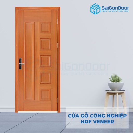 Cửa gỗ công nghiệp HDF Veneer 6B-sapele (8)