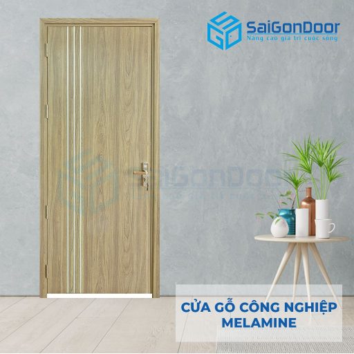 Cửa Gỗ Công Nghiệp MDF Melamine P1R3 2302
