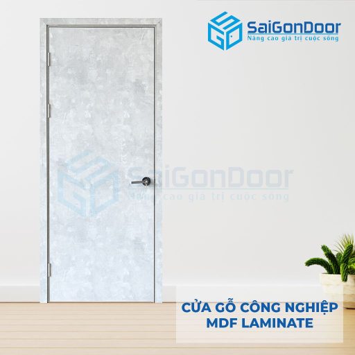 Cửa Gỗ Công Nghiệp MDF laminate P1 van da