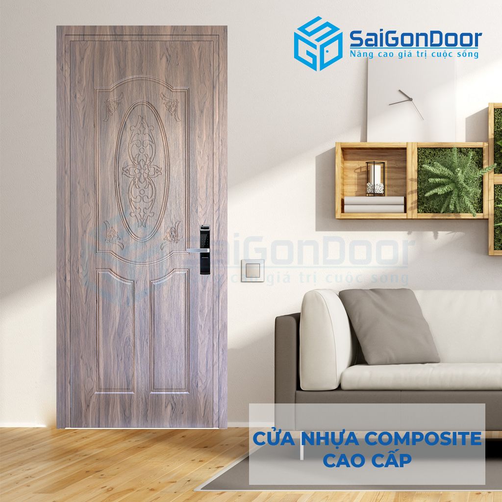kích thước cửa nhựa gỗ composite