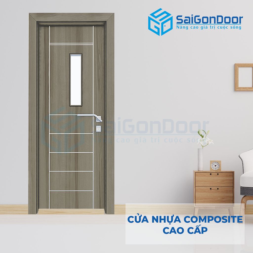 kích thước cửa nhựa gỗ composite