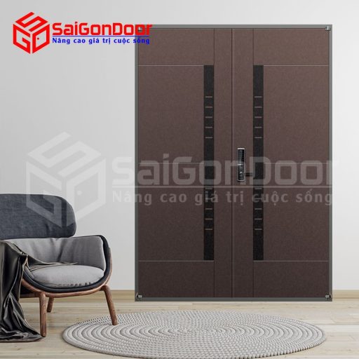 Cửa thép Hàn Quốc RB-641-R-DOUBLE