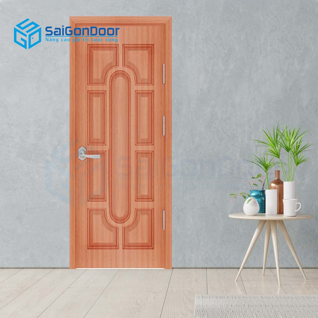 Mẫu cửa phòng vệ sinh bằng nhựa gỗ composite 019