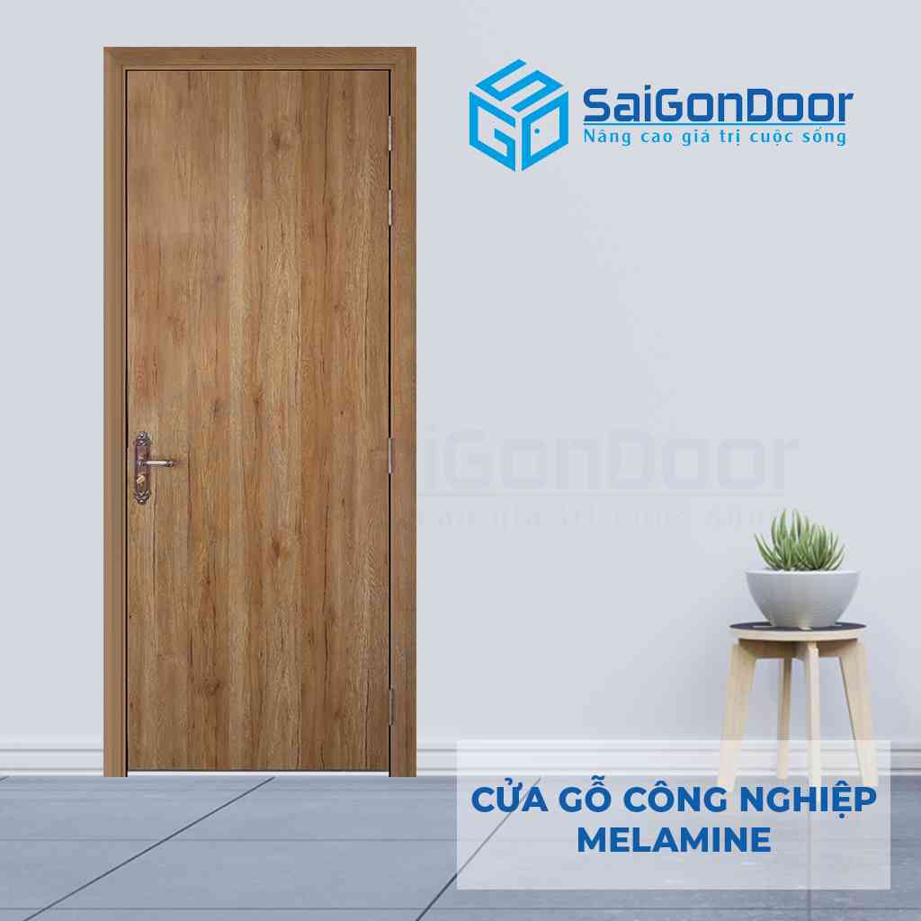 Mẫu cửa gỗ MDF Melamine P1-1