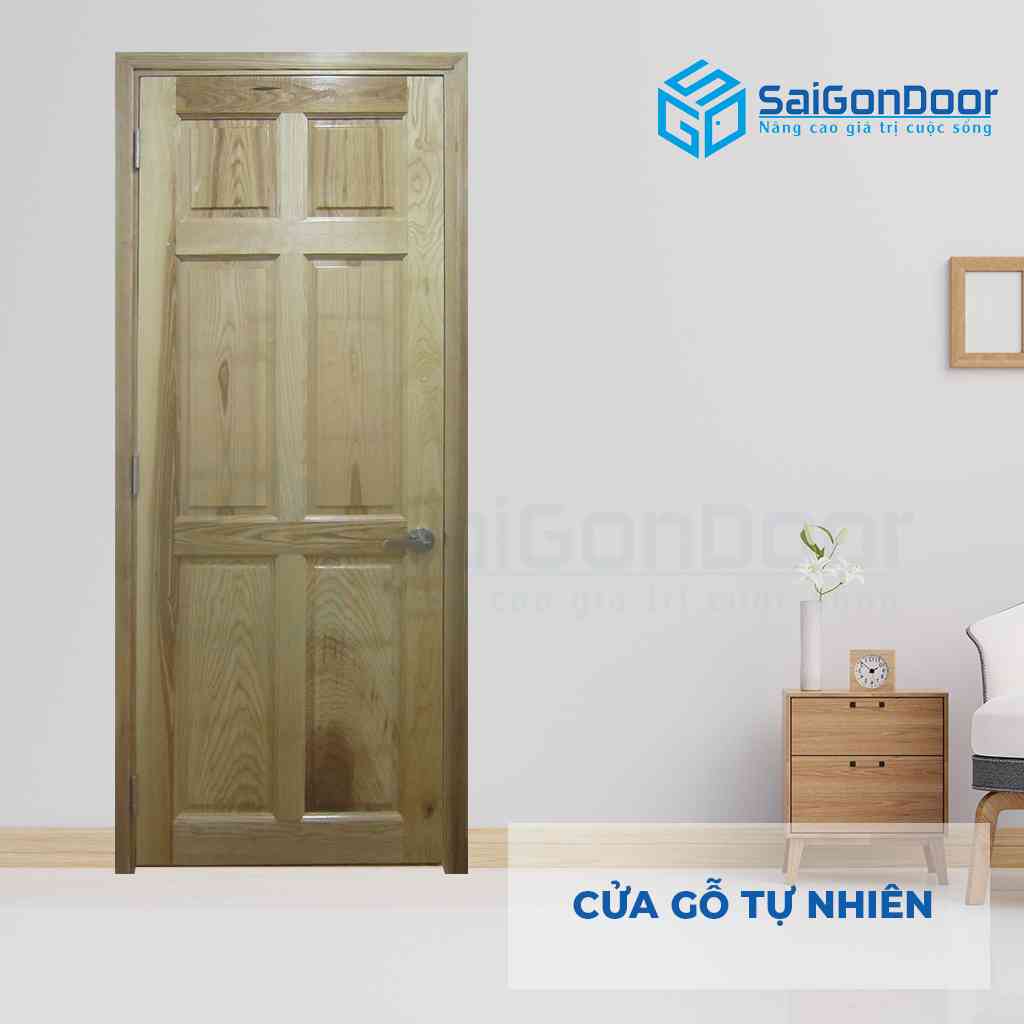 Mẫu cửa gỗ sồi 6A
