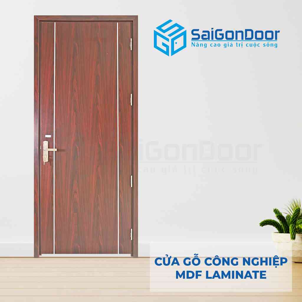 Tìm hiểu về cấu tạo cửa gỗ công nghiệp MDF tại SaiGonDoor