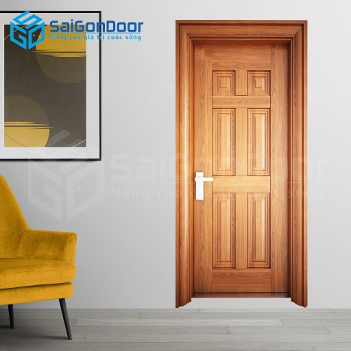 Cửa thép vân gỗ TVG-1H2