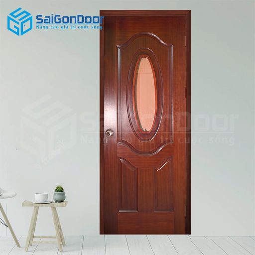 Cửa gỗ công nghiệp HDF Veneer 3GO-Căm Xe