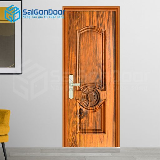 Cửa thép vân gỗ TVG-GS1H6