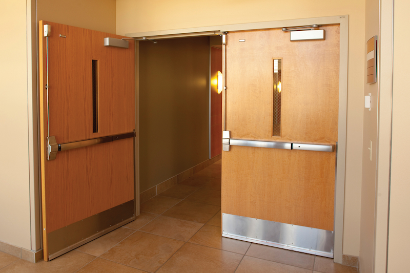 Mẫu cửa gỗ chống cháy