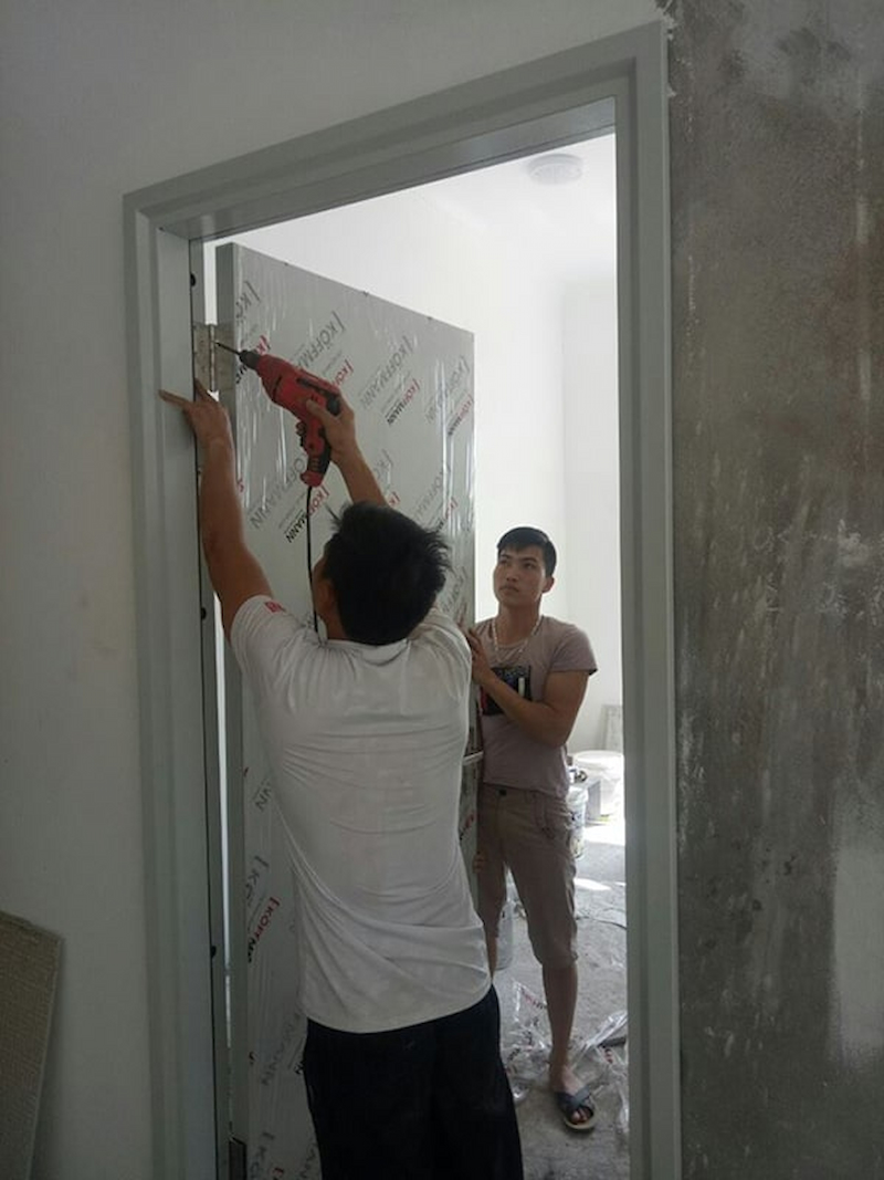 Tìm hiểu quy trình lắp đặt cửa chống cháy