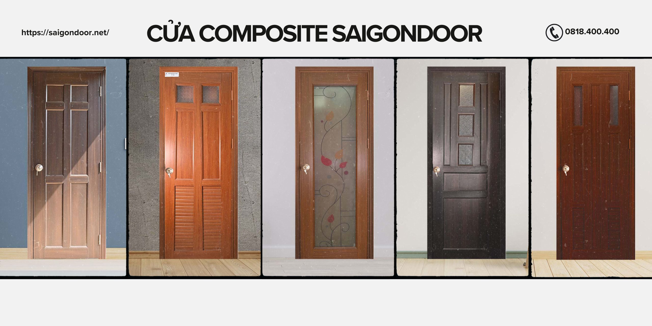 Nhu cầu sử dụng các mẫu cửa composite tỉnh Bà Rịa - Vũng Tàu 