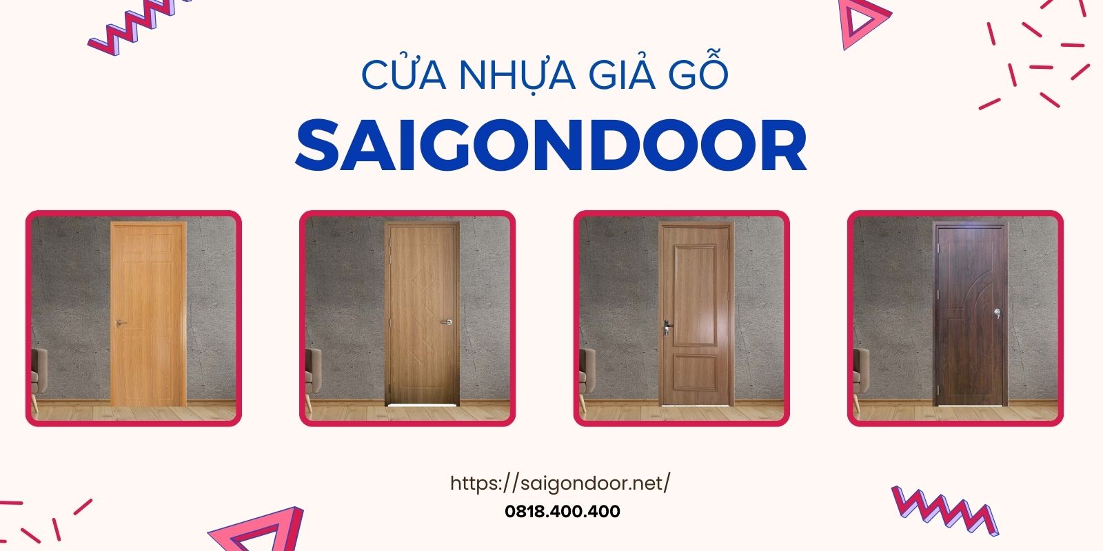 Điểm giống nhau giữa cửa nhựa và một số cửa kim loại 