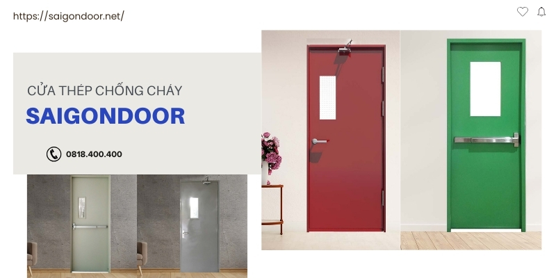 Bảng báo giá cửa thép chống cháy Bình Phước
