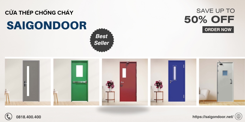 Báo giá các mẫu cửa thép chống cháy Bến Tre