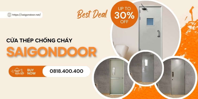 Báo giá cửa thép chống cháy Bạc Liêu tốt nhất
