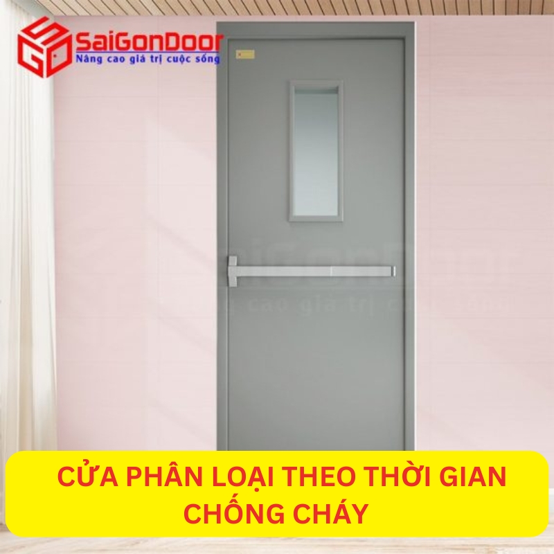 Cửa phân loại theo thời gian chống cháy