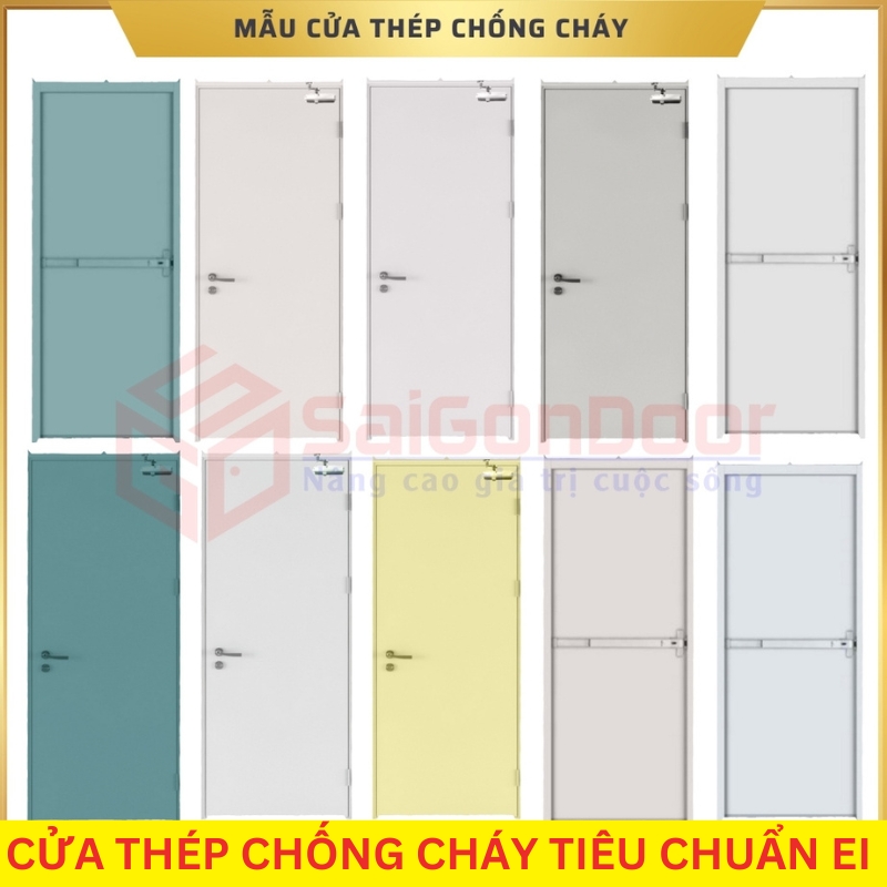 Cửa thép chống cháy tiêu chuẩn EI