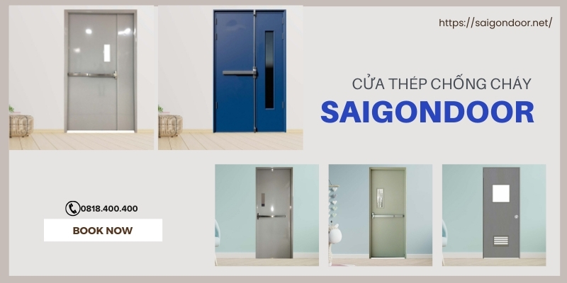 Đặc điểm chung của mẫu cửa thép chống cháy