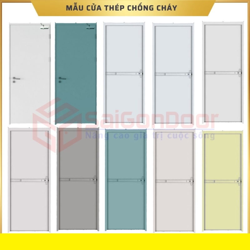 Mua cửa thép chống cháy Hậu Giang tại Sài Gòn Door