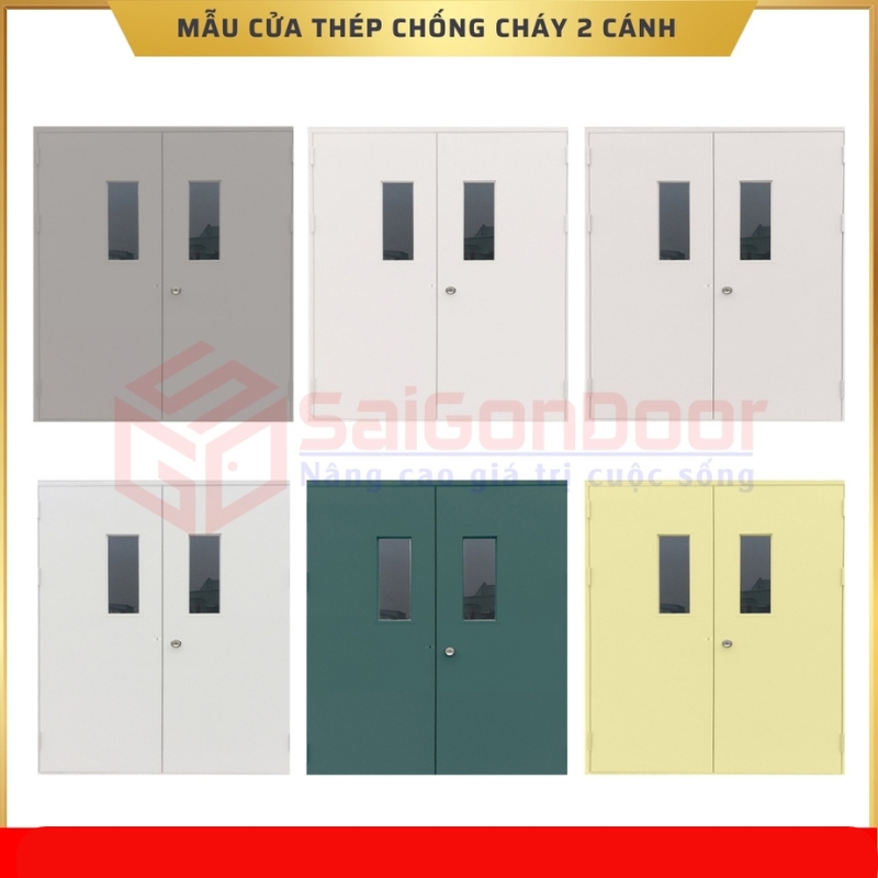 Mua cửa thép chống cháy tại Sài Gòn Door