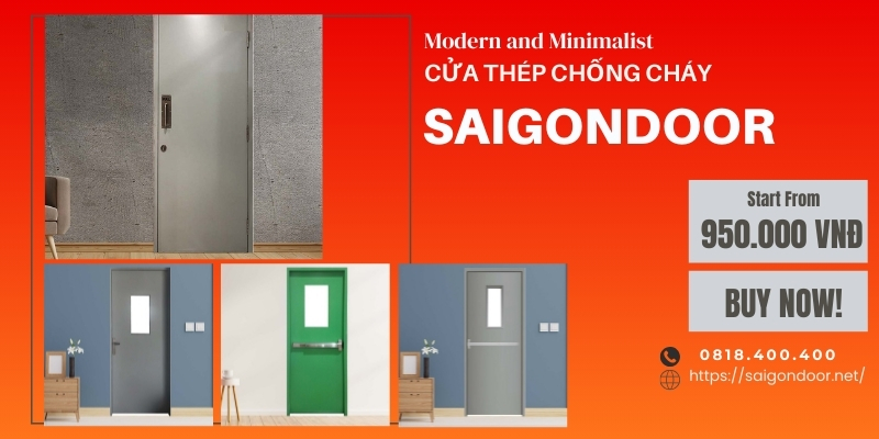 Thị trường cửa thép chống cháy phát triển mạnh tại Cà Mau