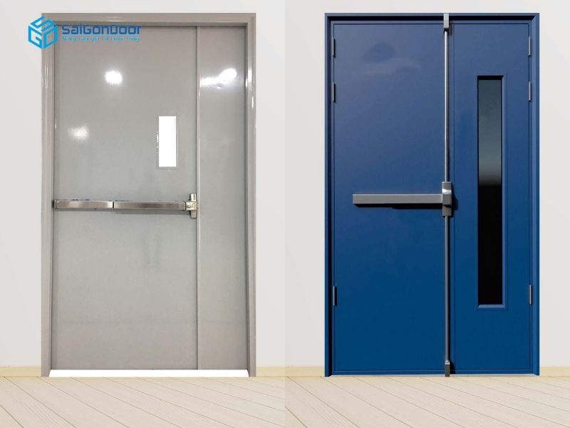 Thời gian chống cháy của các mẫu cửa