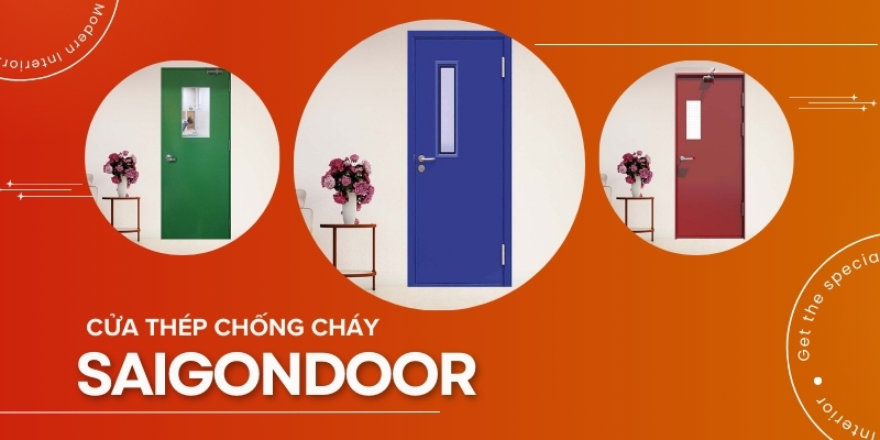 Tìm hiểu chung về mẫu cửa thép chống cháy