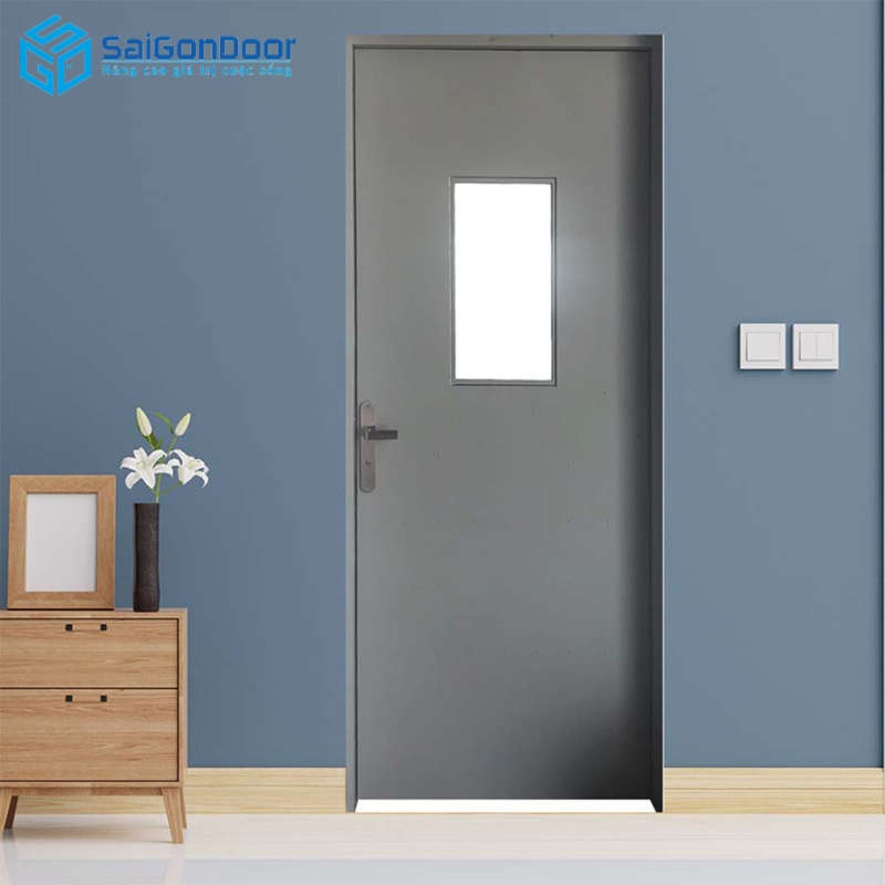 Các phụ kiện đi kèm của cửa chống cháy 