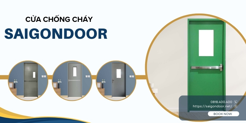 Ưu điểm vượt trội của cửa chống cháy trên thị trường 